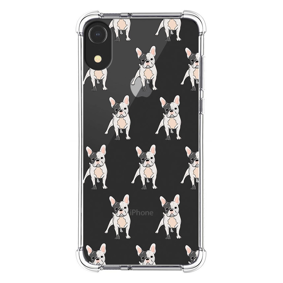 Funda Silicona Antigolpes para Iphone XR diseño Perros 12 Dibujos