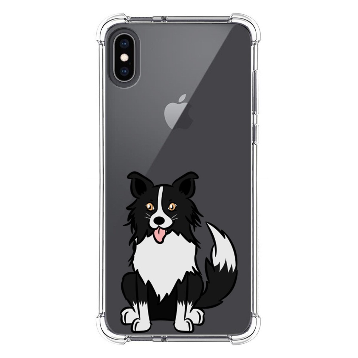 Funda Silicona Antigolpes para Iphone XS Max diseño Perros 01 Dibujos