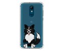 Funda Silicona Antigolpes para Lg k11 diseño Perros 01 Dibujos