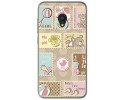 Funda Gel Tpu para Alcatel U5 (3G) Diseño Sellos Dibujos