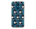 Funda Silicona Antigolpes para Lg k11 diseño Perros 07 Dibujos