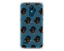 Funda Silicona Antigolpes para Lg k11 diseño Perros 10 Dibujos