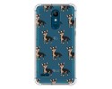 Funda Silicona Antigolpes para Lg k11 diseño Perros 11 Dibujos