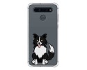 Funda Silicona Antigolpes para Lg K41s diseño Perros 01 Dibujos