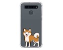 Funda Silicona Antigolpes para Lg K41s diseño Perros 02 Dibujos