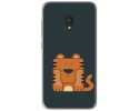 Funda Gel Tpu para Alcatel U5 (3G) Diseño Tigre Dibujos