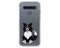 Funda Silicona Antigolpes para Lg K61 diseño Perros 01 Dibujos