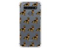 Funda Silicona Antigolpes para Lg K61 diseño Perros 09 Dibujos