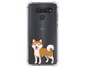 Funda Silicona Antigolpes para Lg Q60 / K50 diseño Perros 02 Dibujos