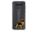 Funda Silicona Antigolpes para Lg Q60 / K50 diseño Perros 03 Dibujos