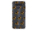 Funda Silicona Antigolpes para Lg Q60 / K50 diseño Perros 09 Dibujos