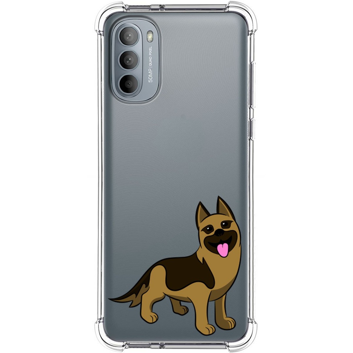 Funda Silicona Antigolpes para Motorola Moto G31 diseño Perros 03 Dibujos