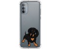 Funda Silicona Antigolpes para Motorola Moto G31 diseño Perros 04 Dibujos
