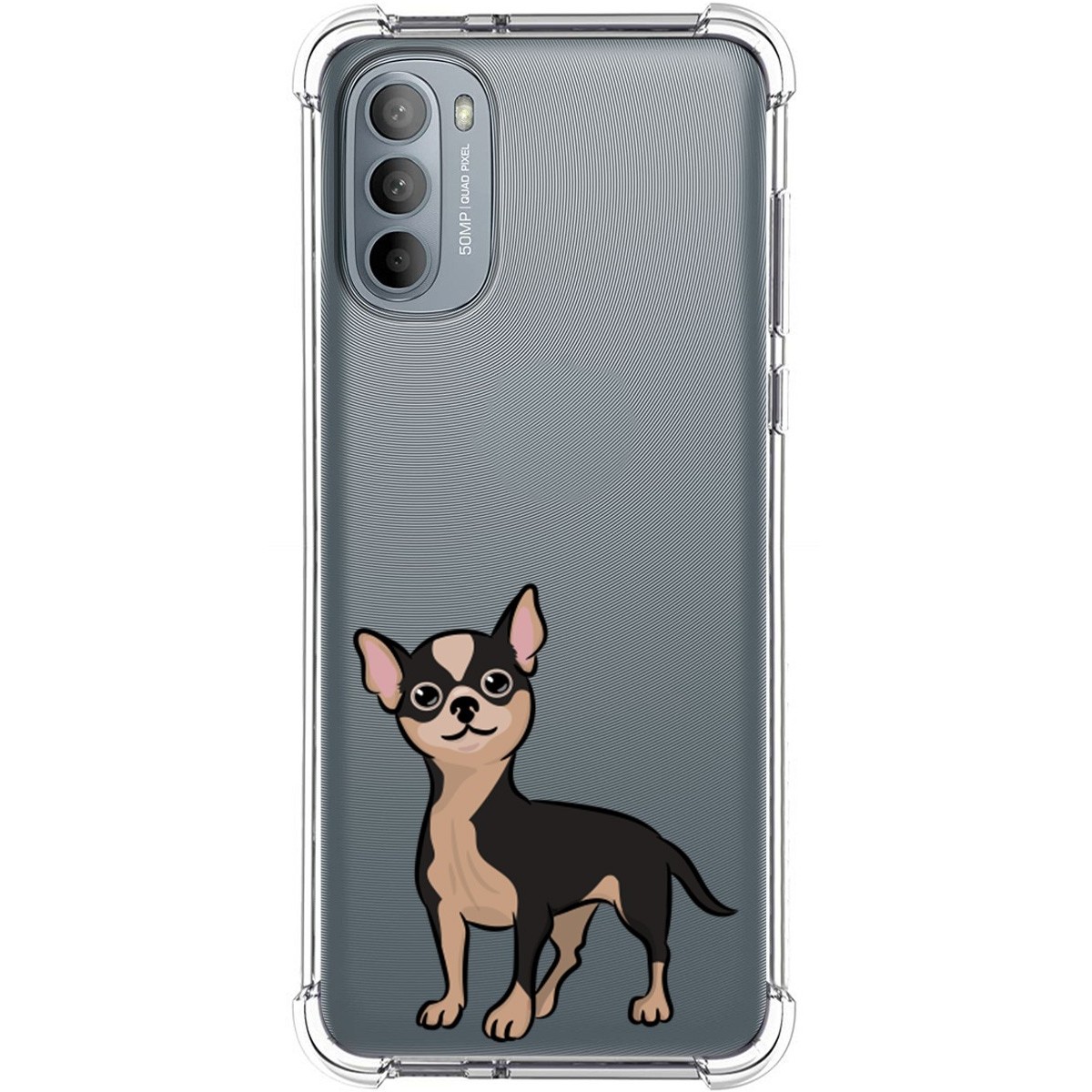 Funda Silicona Antigolpes para Motorola Moto G31 diseño Perros 05 Dibujos