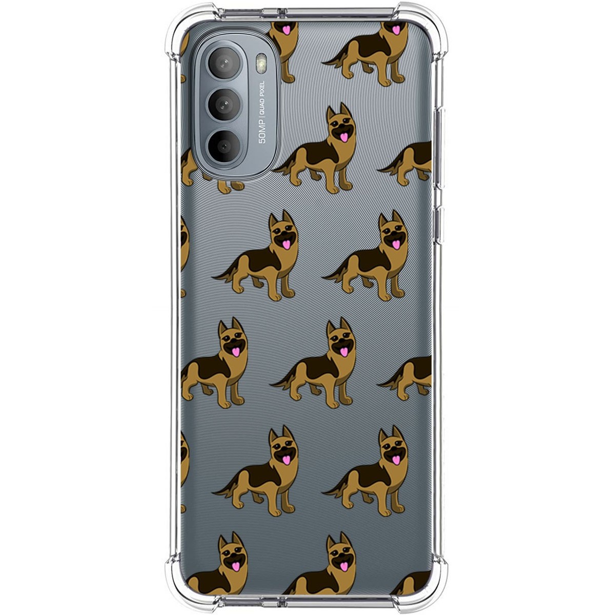 Funda Silicona Antigolpes para Motorola Moto G31 diseño Perros 09 Dibujos