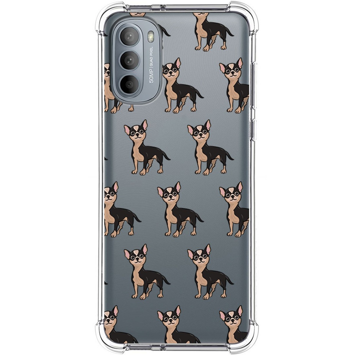 Funda Silicona Antigolpes para Motorola Moto G31 diseño Perros 11 Dibujos