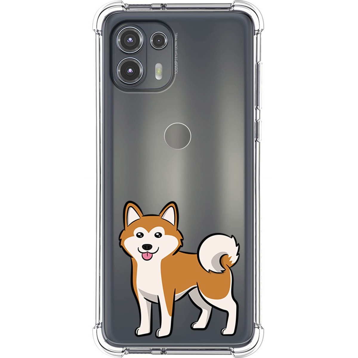 Funda Silicona Antigolpes para Motorola Edge 20 Lite diseño Perros 02 Dibujos
