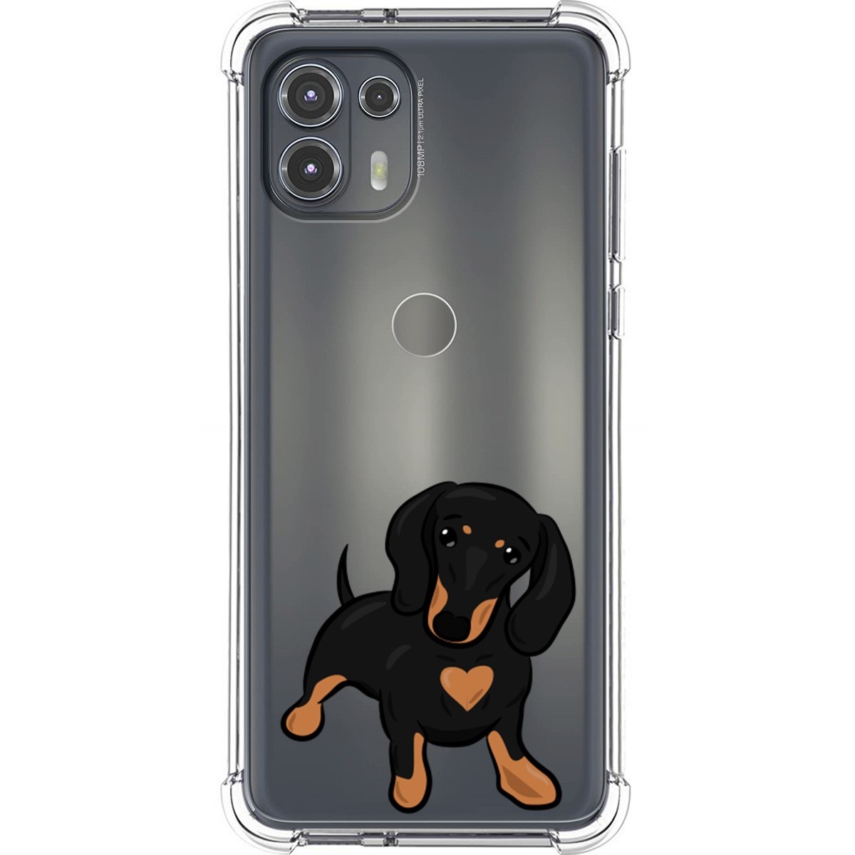 Funda Silicona Antigolpes para Motorola Edge 20 Lite diseño Perros 04 Dibujos