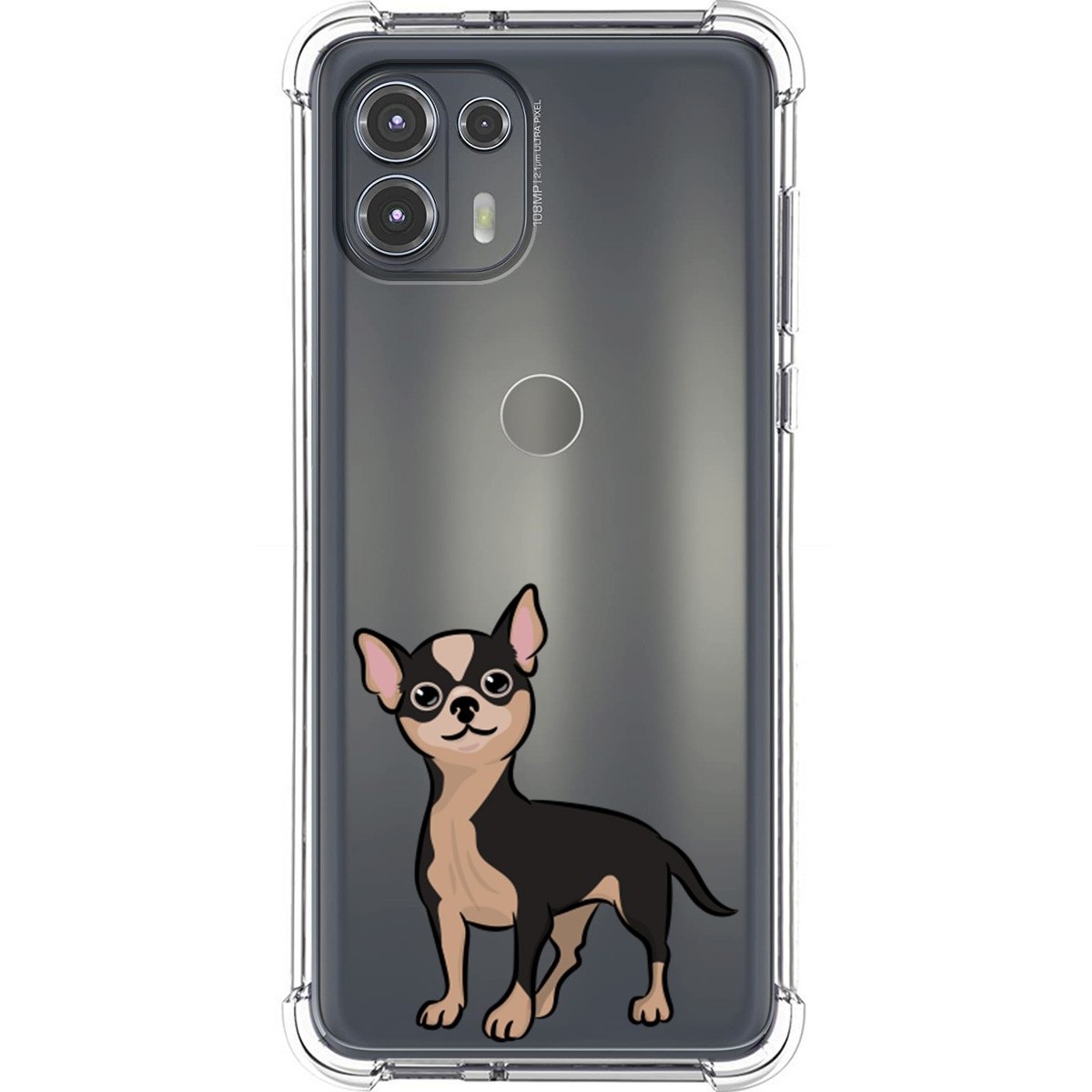 Funda Silicona Antigolpes para Motorola Edge 20 Lite diseño Perros 05 Dibujos