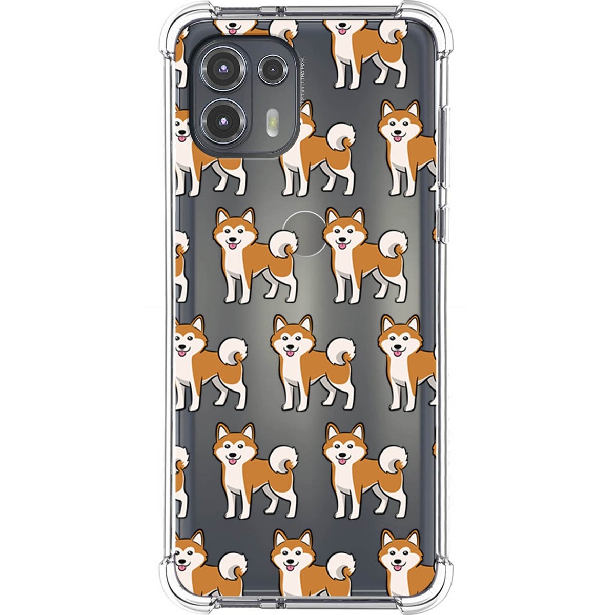 Funda Silicona Antigolpes para Motorola Edge 20 Lite diseño Perros 08 Dibujos