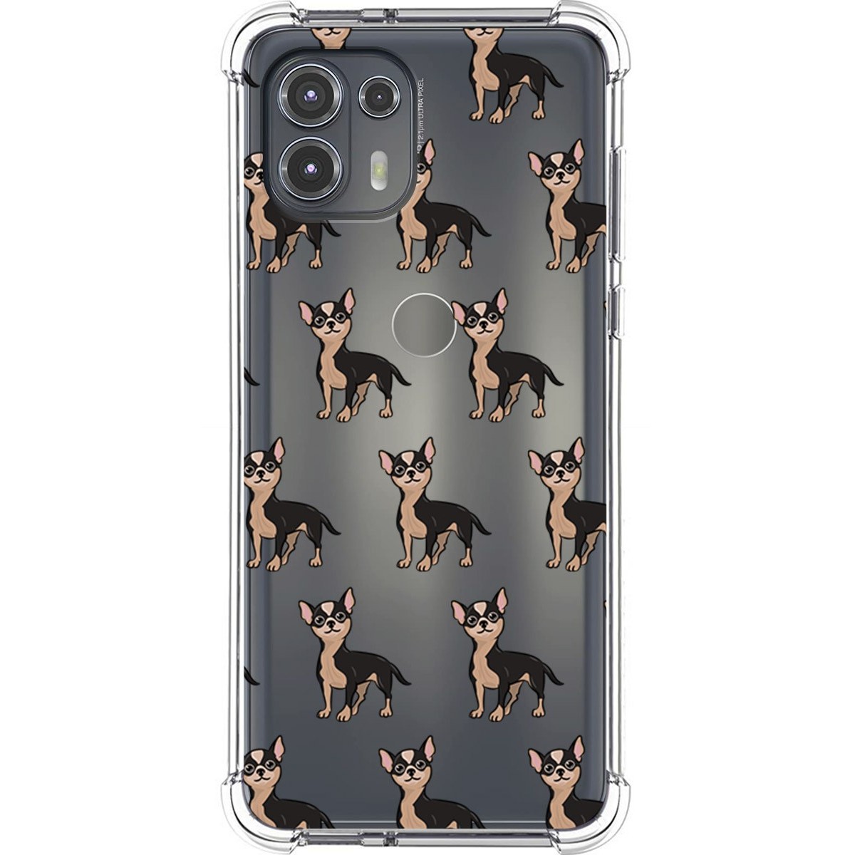 Funda Silicona Antigolpes para Motorola Edge 20 Lite diseño Perros 11 Dibujos