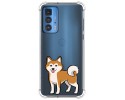 Funda Silicona Antigolpes para Motorola Edge 20 Pro diseño Perros 02 Dibujos