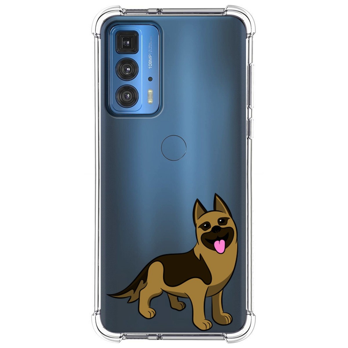 Funda Silicona Antigolpes para Motorola Edge 20 Pro diseño Perros 03 Dibujos