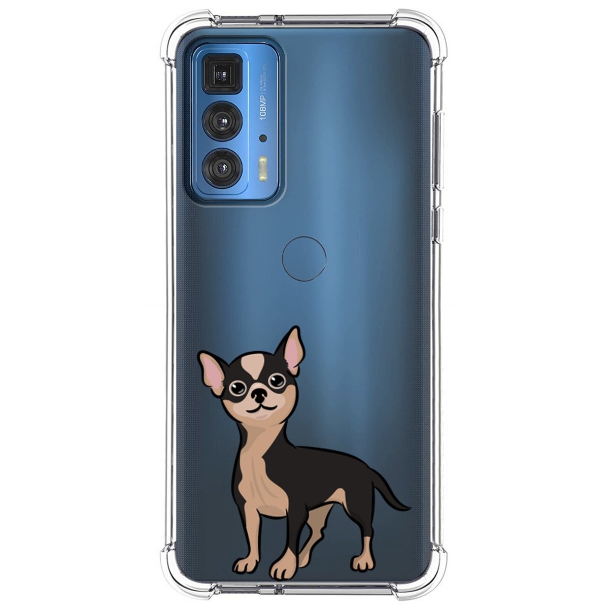 Funda Silicona Antigolpes para Motorola Edge 20 Pro diseño Perros 05 Dibujos