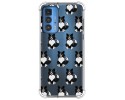 Funda Silicona Antigolpes para Motorola Edge 20 Pro diseño Perros 07 Dibujos