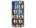 Funda Silicona Antigolpes para Motorola Edge 20 Pro diseño Perros 08 Dibujos