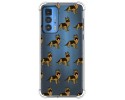 Funda Silicona Antigolpes para Motorola Edge 20 Pro diseño Perros 09 Dibujos