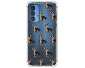 Funda Silicona Antigolpes para Motorola Edge 20 Pro diseño Perros 11 Dibujos