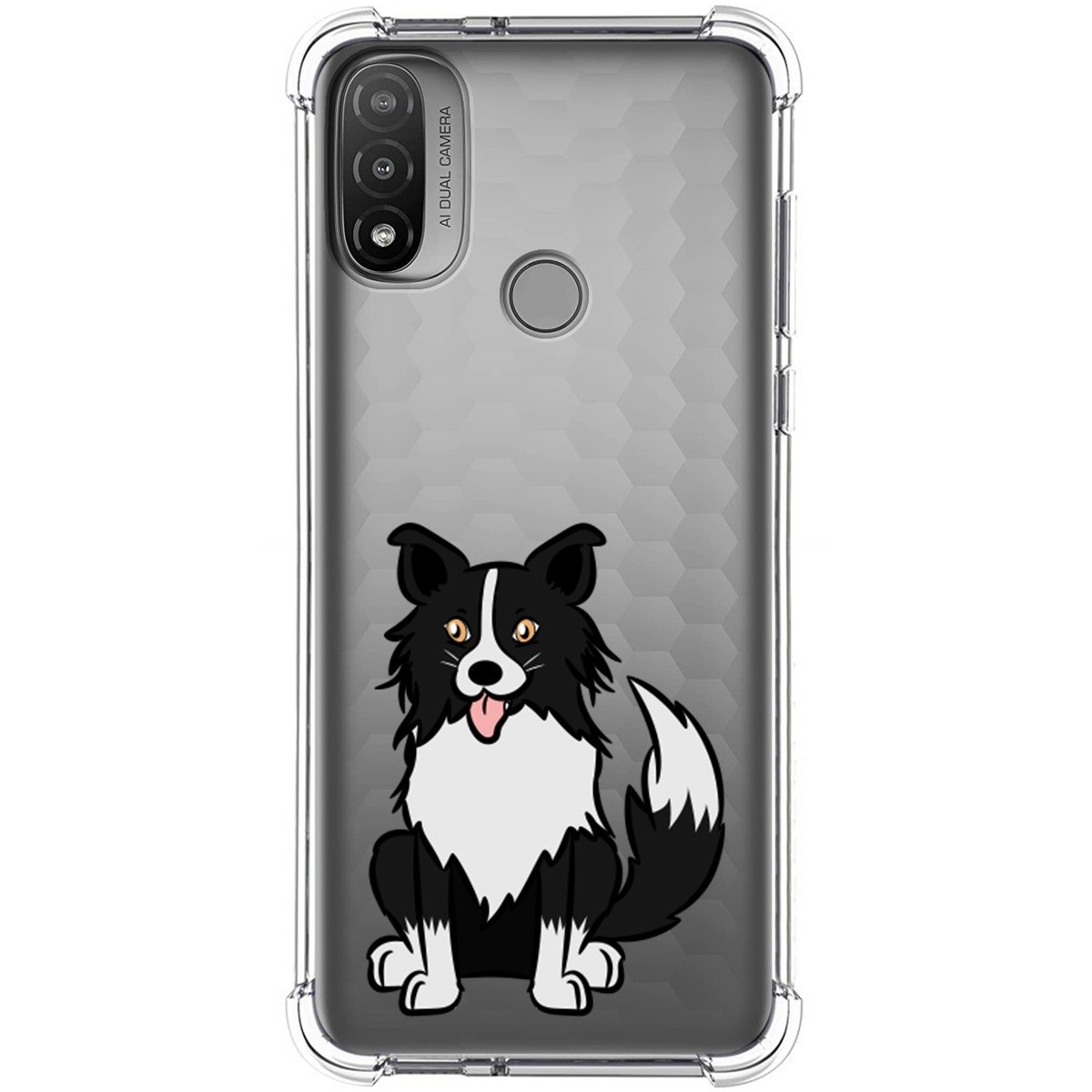 Funda Silicona Antigolpes para Motorola Moto E20 diseño Perros 01 Dibujos
