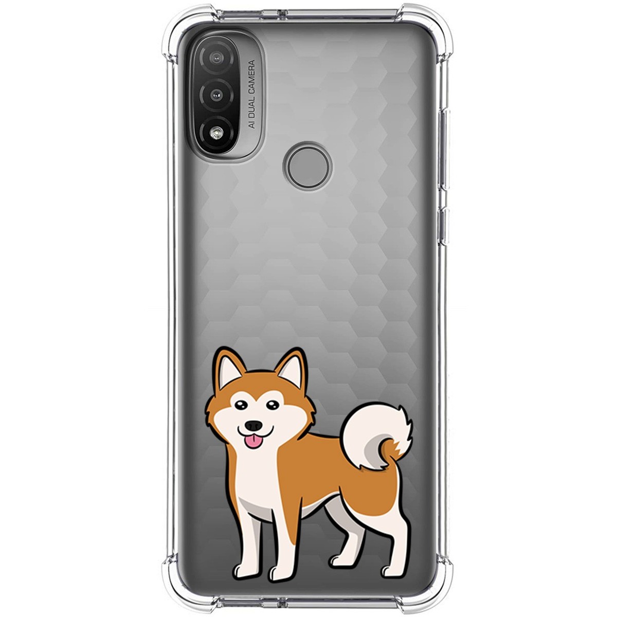 Funda Silicona Antigolpes para Motorola Moto E20 diseño Perros 02 Dibujos