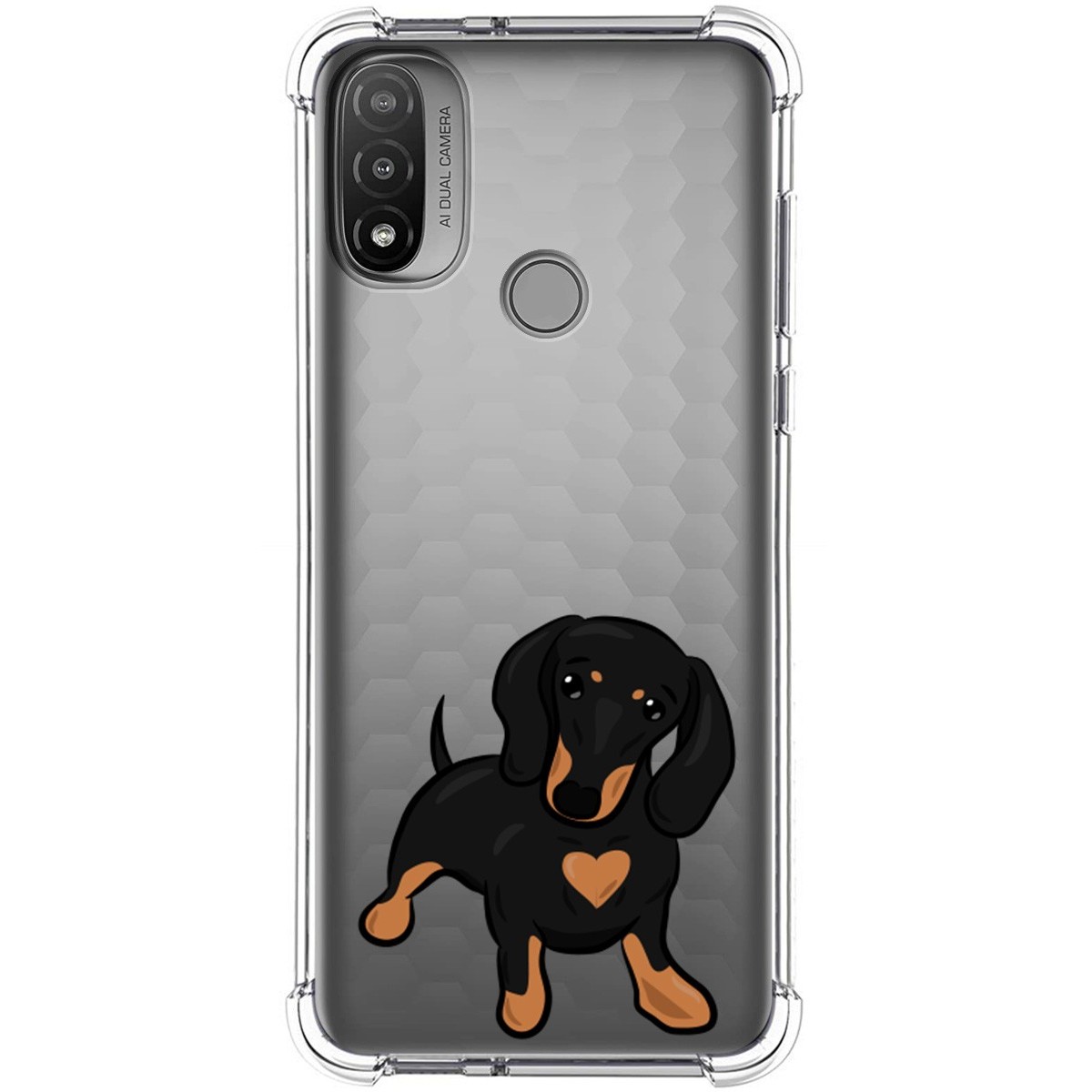 Funda Silicona Antigolpes para Motorola Moto E20 diseño Perros 04 Dibujos