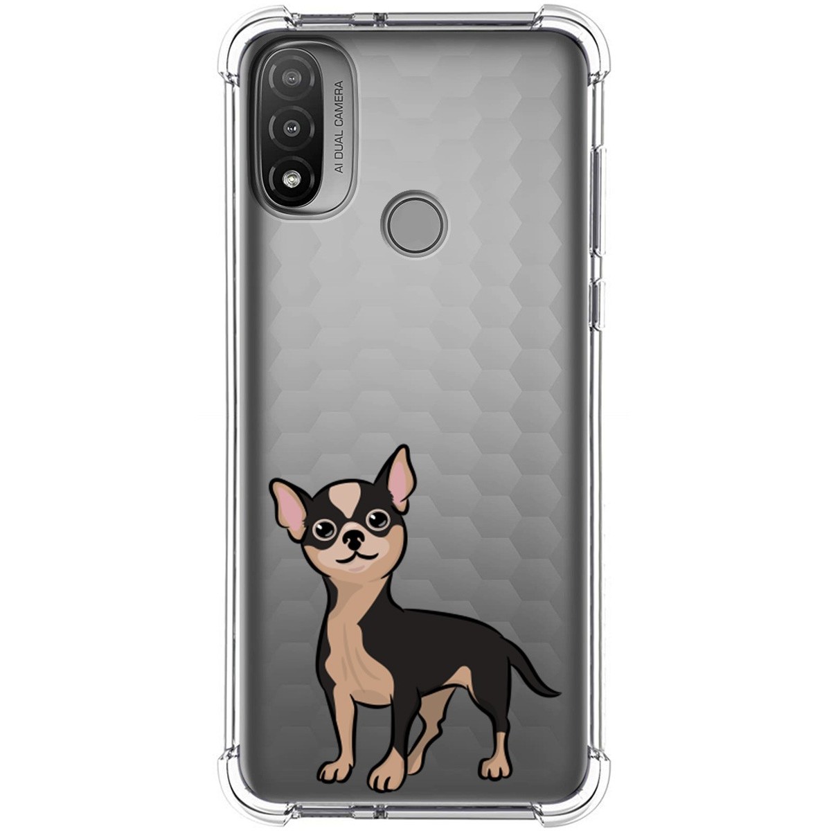 Funda Silicona Antigolpes para Motorola Moto E20 diseño Perros 05 Dibujos