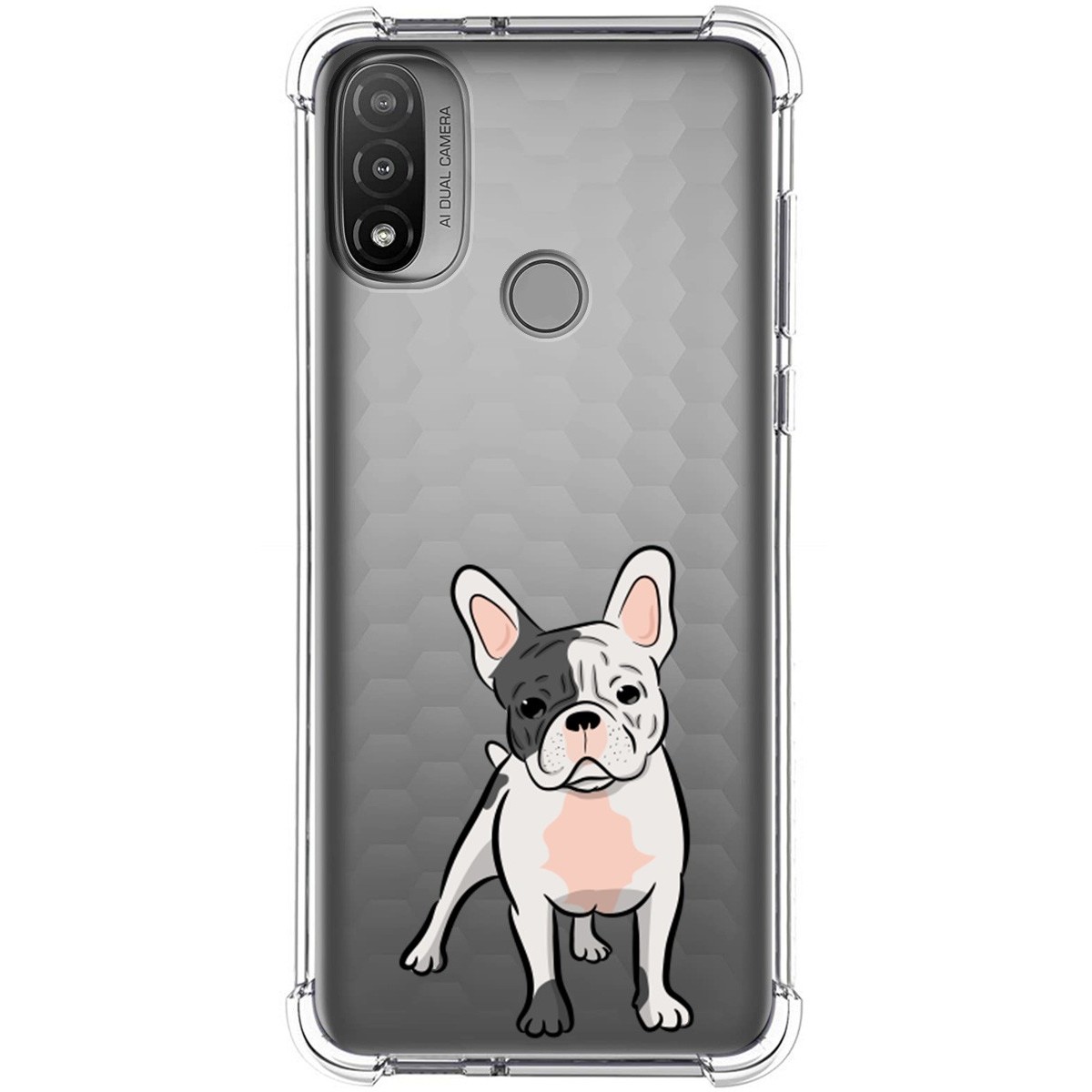 Funda Silicona Antigolpes para Motorola Moto E20 diseño Perros 06 Dibujos