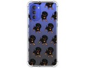 Funda Silicona Antigolpes para Motorola Moto G51 diseño Perros 10 Dibujos