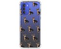 Funda Silicona Antigolpes para Motorola Moto G51 diseño Perros 11 Dibujos