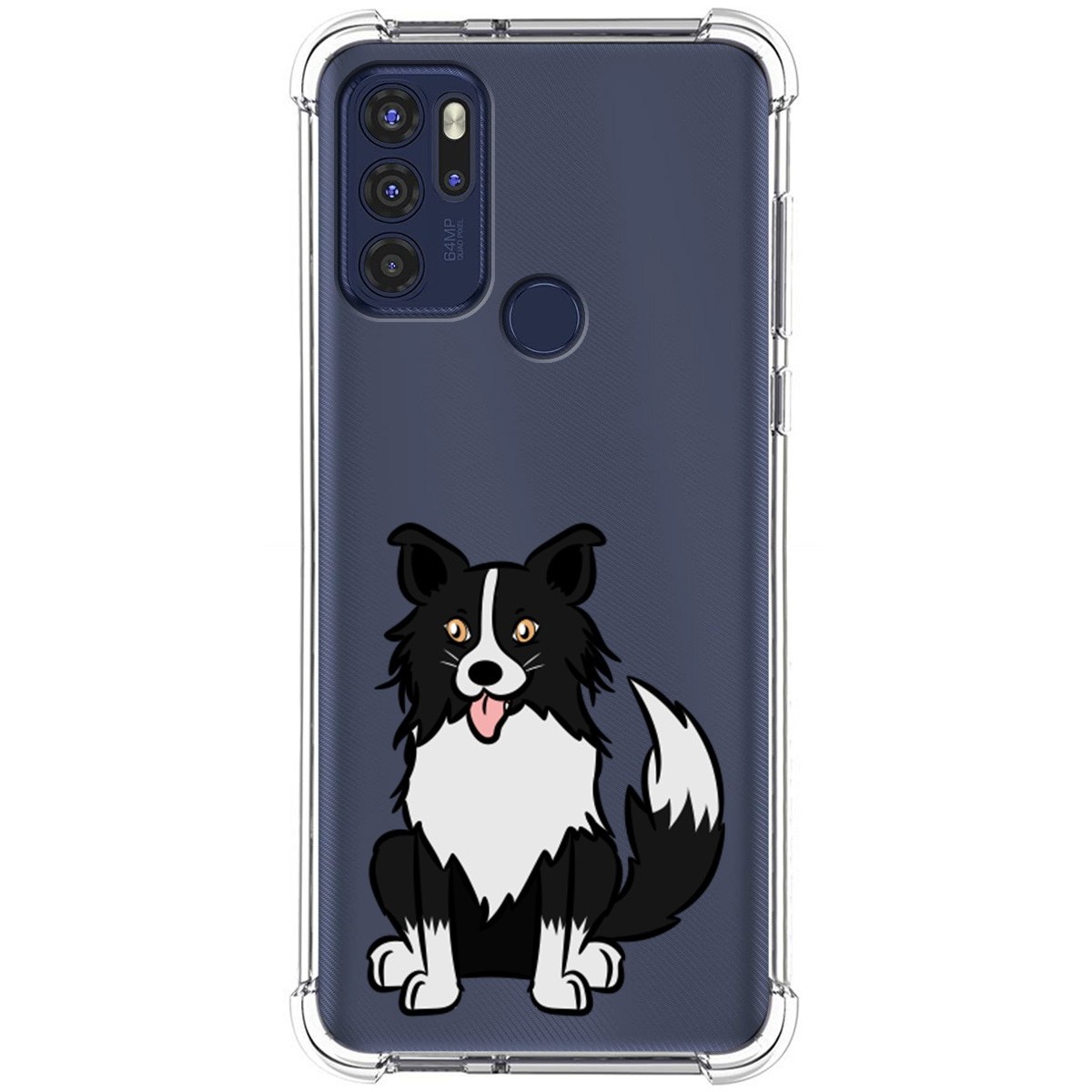 Funda Silicona Antigolpes para Motorola Moto G60s diseño Perros 01 Dibujos