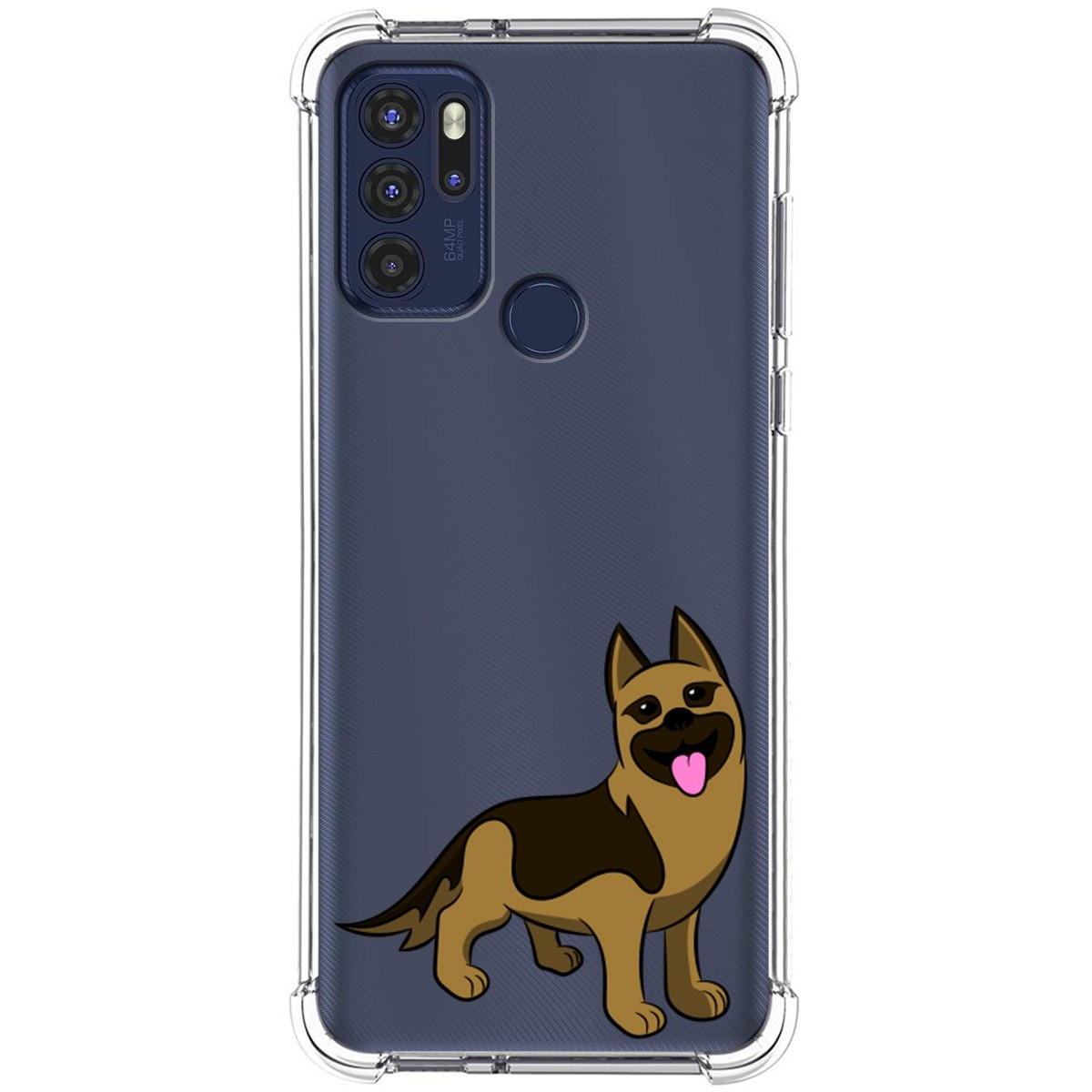 Funda Silicona Antigolpes para Motorola Moto G60s diseño Perros 03 Dibujos