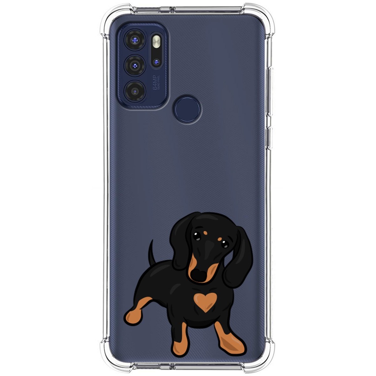 Funda Silicona Antigolpes para Motorola Moto G60s diseño Perros 04 Dibujos