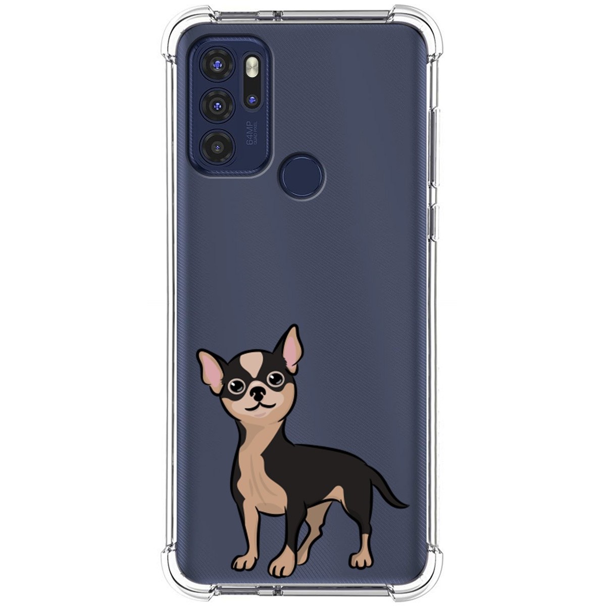 Funda Silicona Antigolpes para Motorola Moto G60s diseño Perros 05 Dibujos