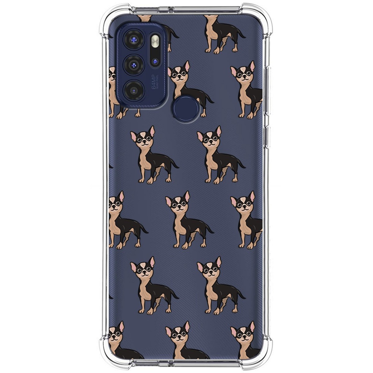 Funda Silicona Antigolpes para Motorola Moto G60s diseño Perros 11 Dibujos