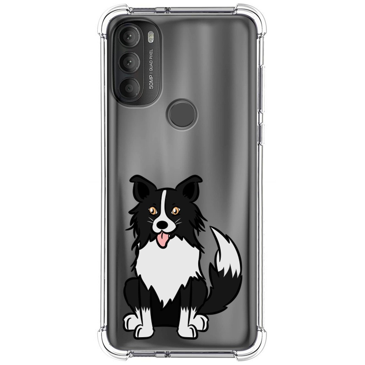 Funda Silicona Antigolpes Para Motorola Moto G84 5g Diseño Perros