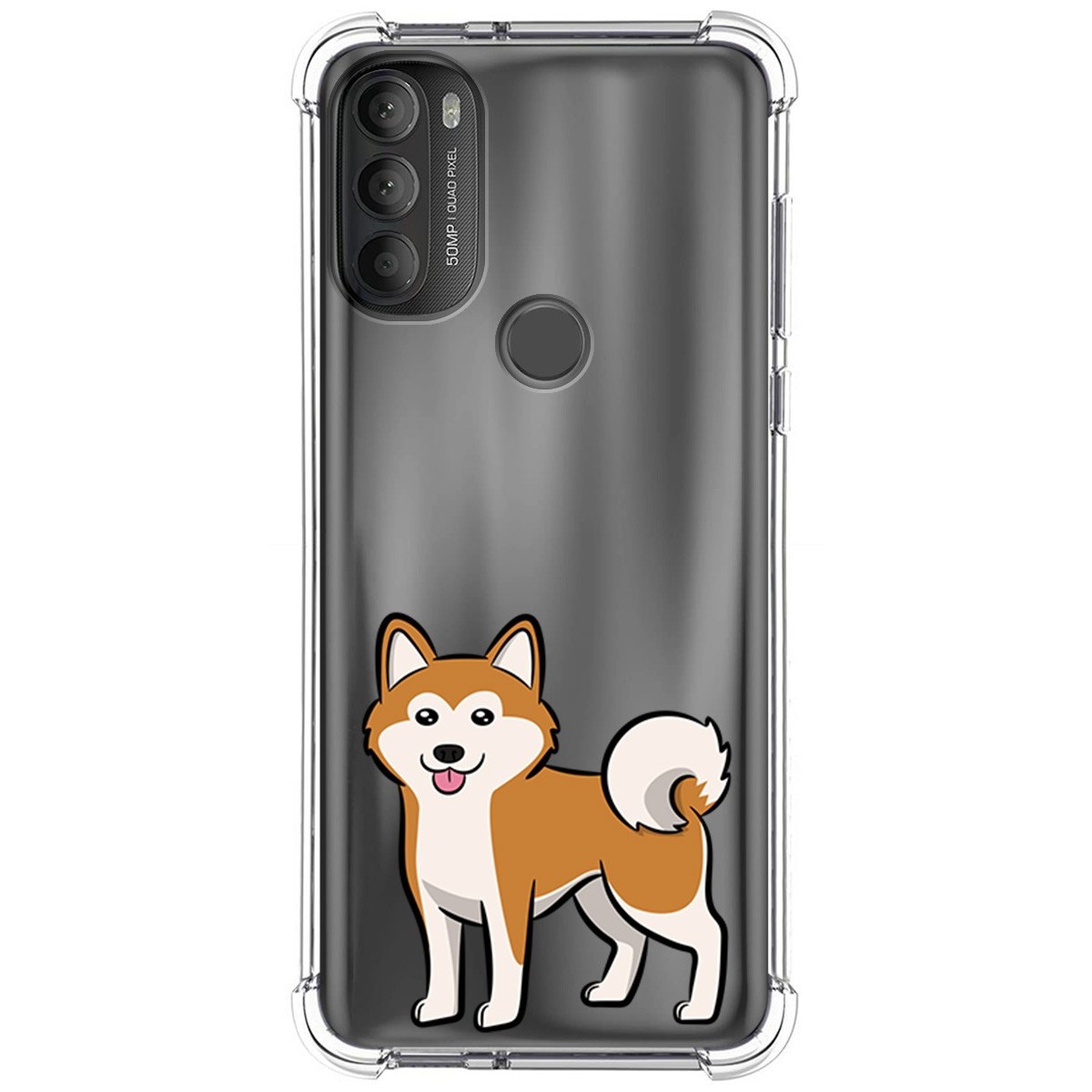 Funda Silicona Antigolpes para Motorola Moto G71 5G diseño Perros 02 Dibujos