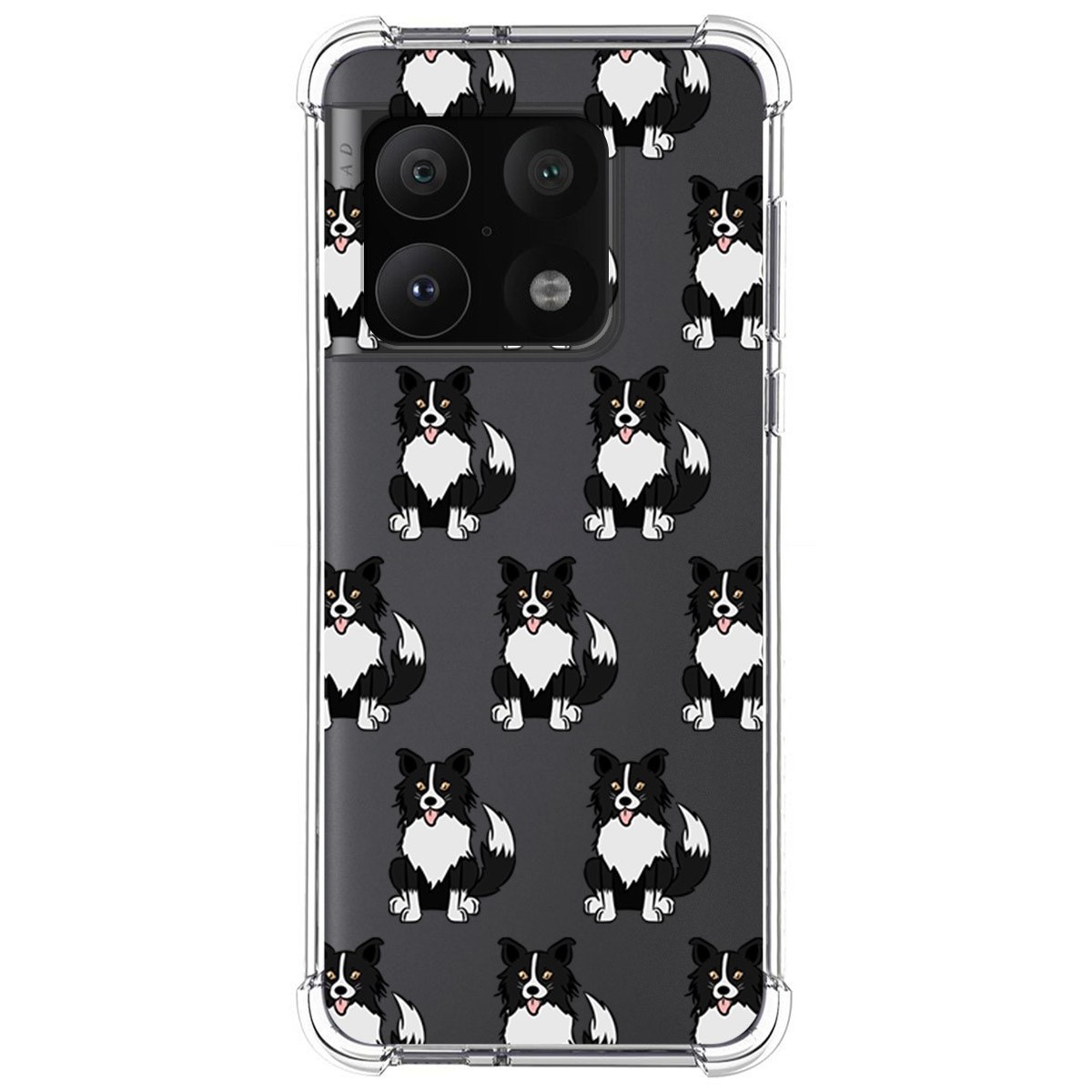 Funda Silicona Antigolpes para OnePlus 10 Pro 5G diseño Perros 07 Dibujos