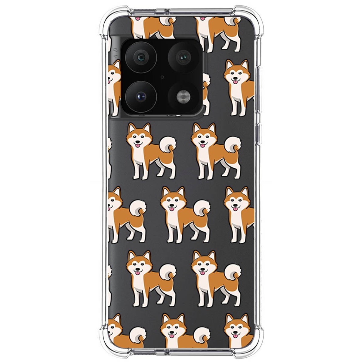 Funda Silicona Antigolpes para OnePlus 10 Pro 5G diseño Perros 08 Dibujos