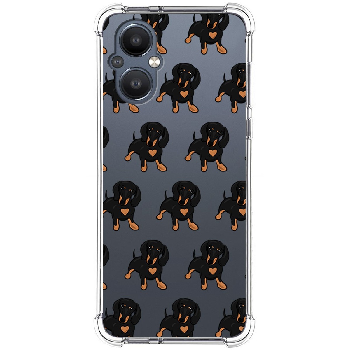 Funda Silicona Antigolpes para Oneplus Nord N20 5G diseño Perros 10 Dibujos