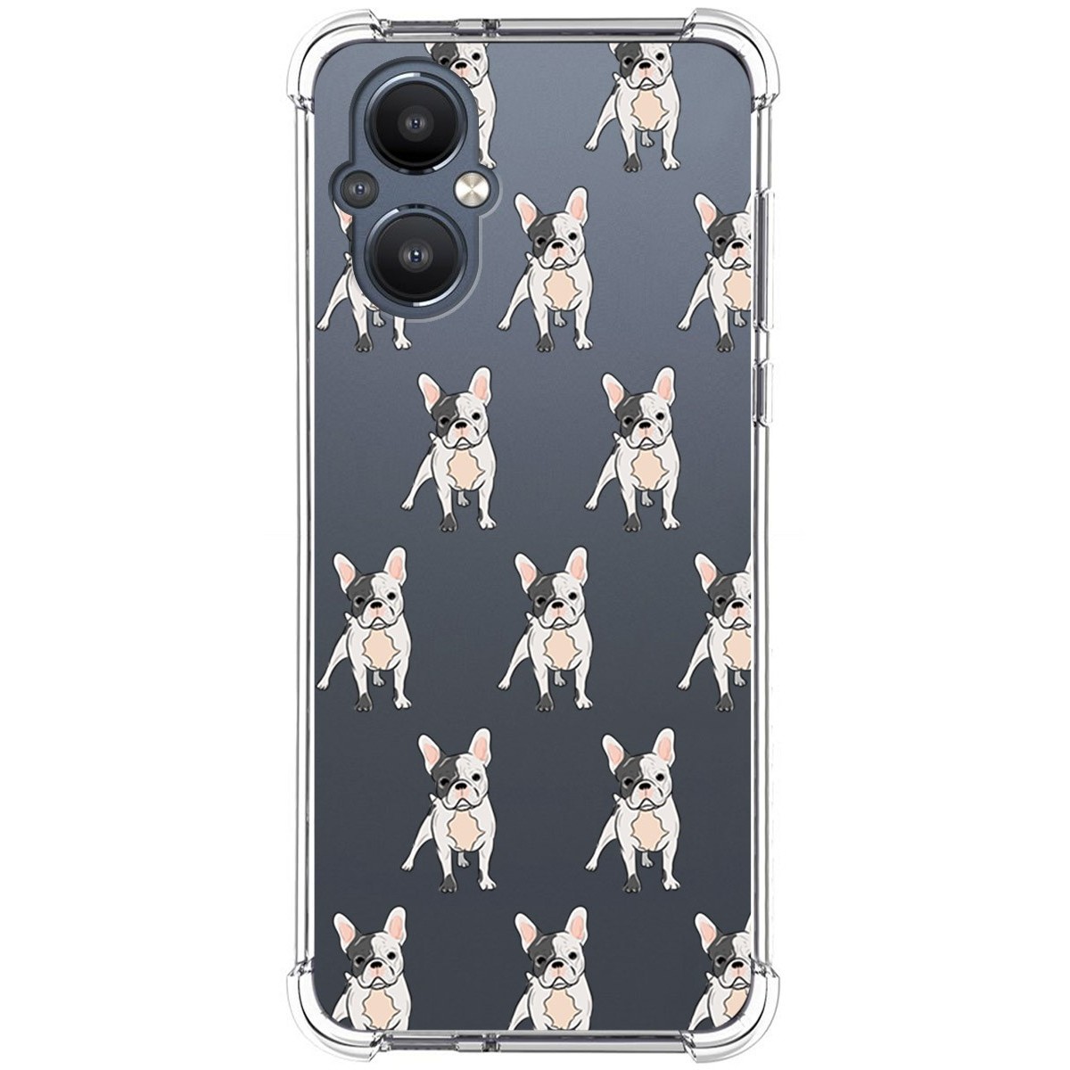 Funda Silicona Antigolpes para Oneplus Nord N20 5G diseño Perros 12 Dibujos
